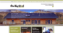 Desktop Screenshot of bigshed.org.uk